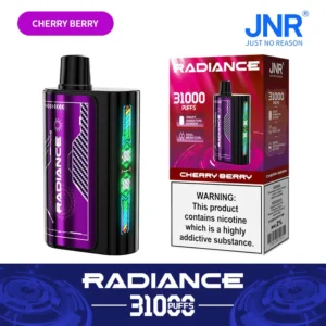 JNR Radiance 31000 Puffs Disposable Vape CHERRY BERRY