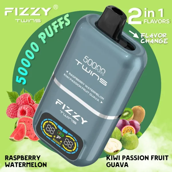 Fizzy 50000 PUFF (2 in 1) Disposable Vape