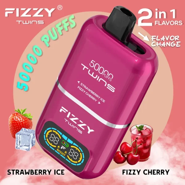 Fizzy 50000 PUFF (2 in 1) Disposable Vape