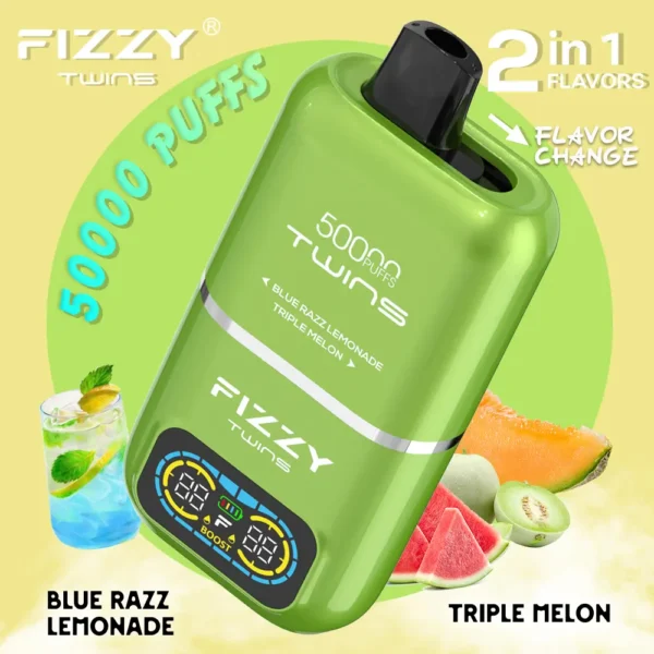 Fizzy 50000 PUFF (2 in 1) Disposable Vape