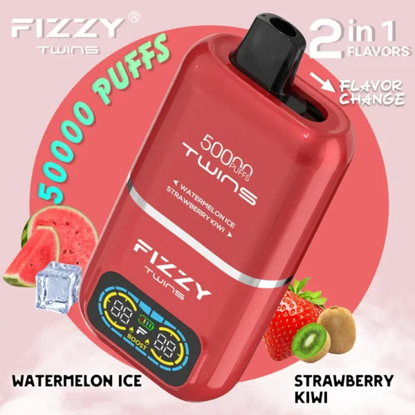 Fizzy 50000 PUFF (2 in 1) Disposable Vape