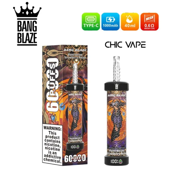 Bang Blaze 60000 Puffs 60K LED Display Disposable Vape - Image 3