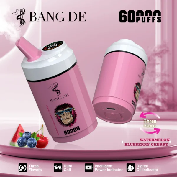 Bang De 60K 3-in-1 Disposable Vape
