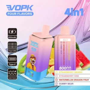 VOPK 80K Puffs 4-in-1 Disposable Vape