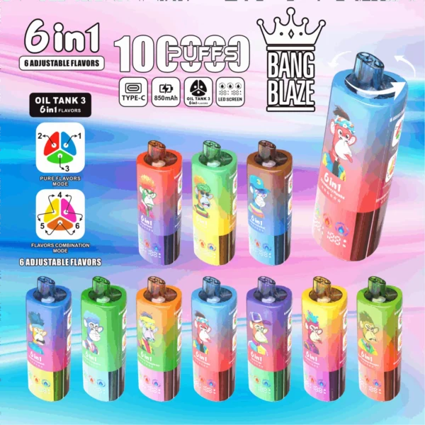 Bang Blaze 100K Puffs 6-in-1 Vape