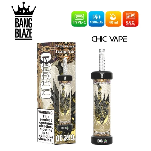 Bang Blaze 60000 Puffs 60K LED Display Disposable Vape - Image 7