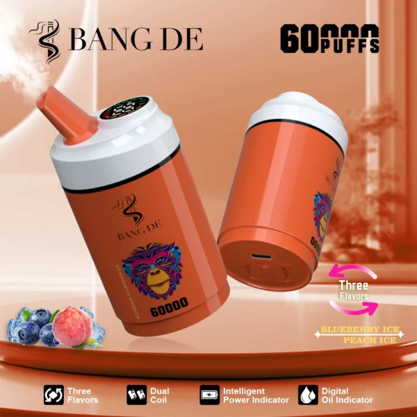 Bang De 60K 3-in-1 Disposable Vape