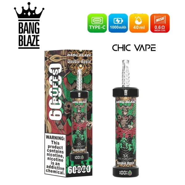 Bang Blaze 60000 Puffs 60K LED Display Disposable Vape - Image 9