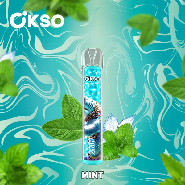 OKSO Crystal bar 800 Puffs Disposable Vape MINT