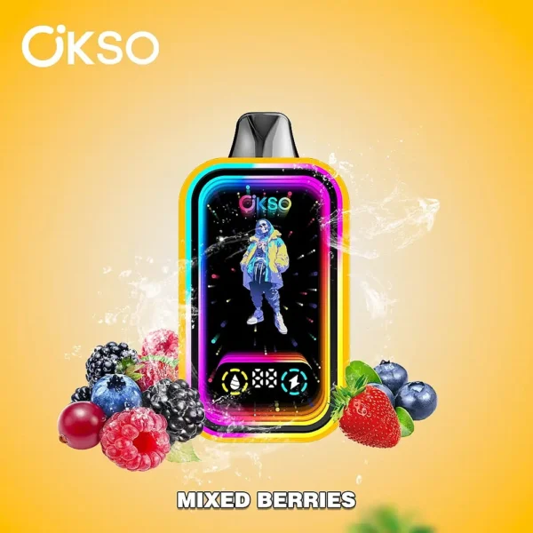 OKsO Magic Mirror 50000 Puffs Disposable Vape MIXED BERRIES