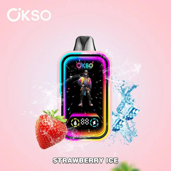 OKsO Magic Mirror 50000 Puffs Disposable Vape STRAWBERRY ICE