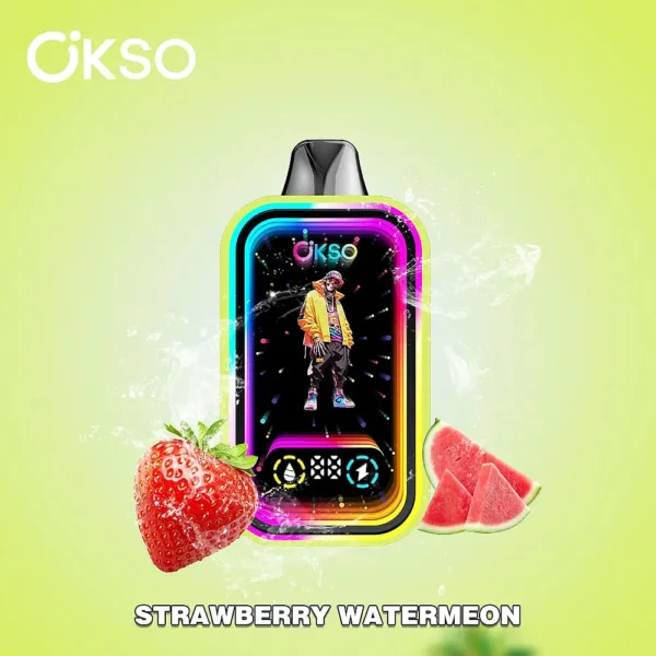 OKsO Magic Mirror 50000 Puffs Disposable Vape STRAWBERRY WATERMEON
